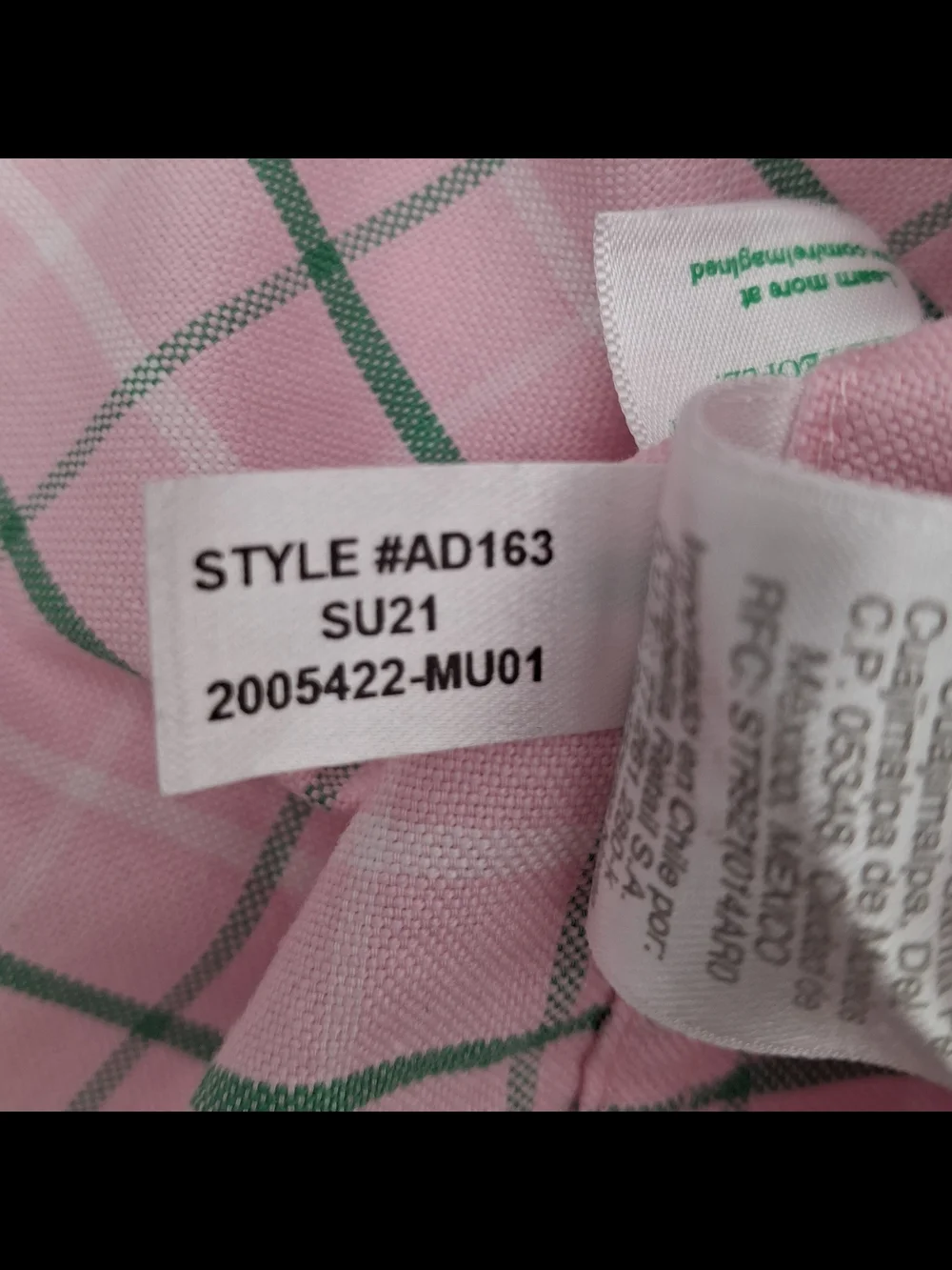 J.Crew Slim Pink Windowpane Button-Down Shirt
